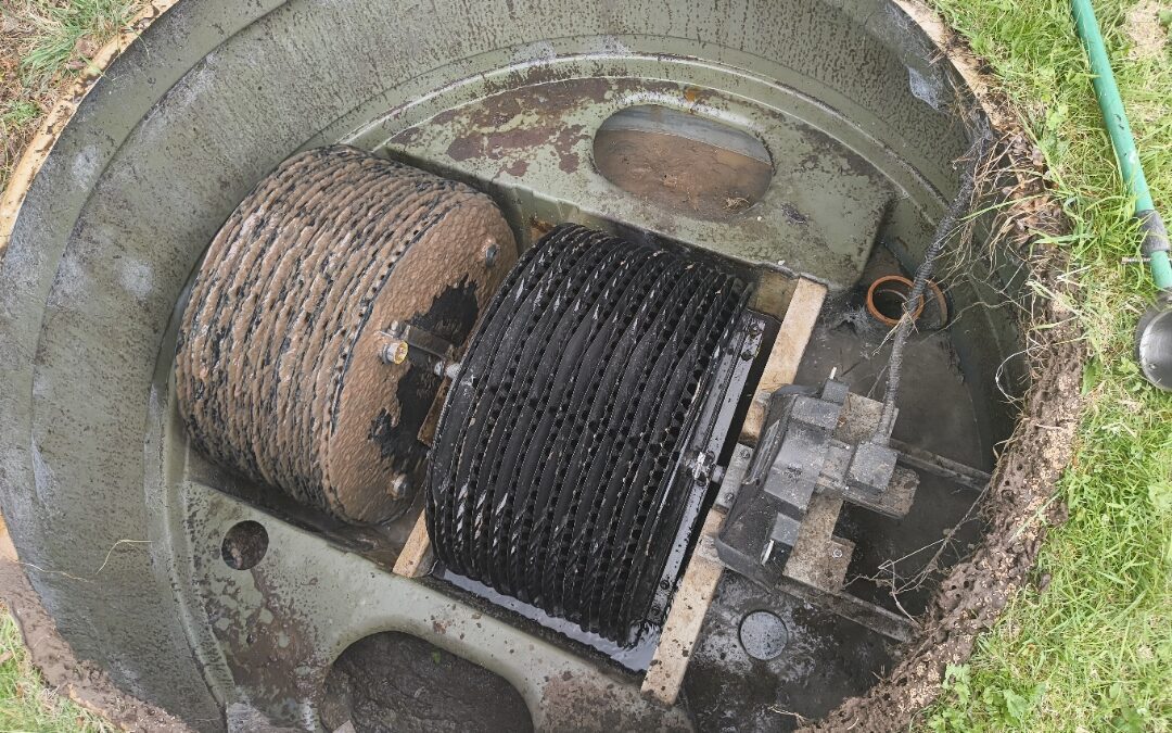 Rectification of Klargester Biodisc BA system