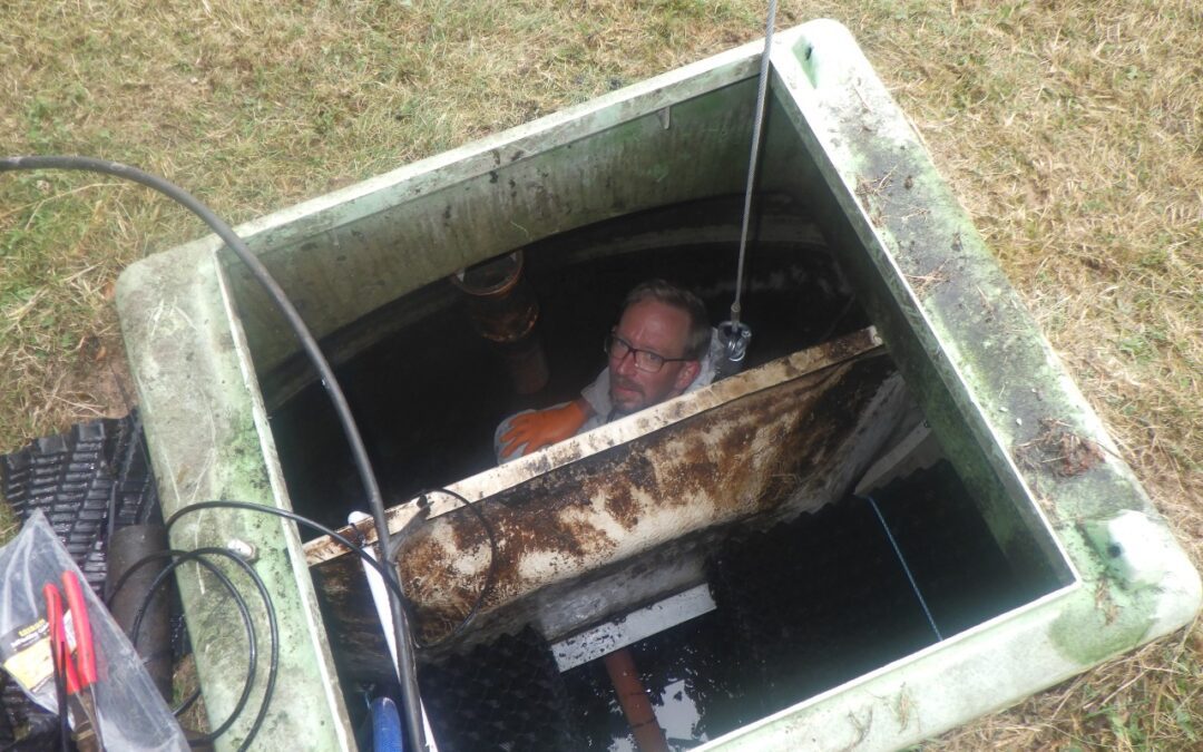 Rectification of a Tricel Sewage Treatment Plant in Devon