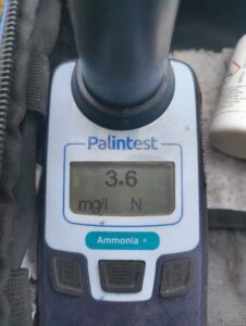 Image of a device used to measure the ammonia levels in a sewage treatment plant