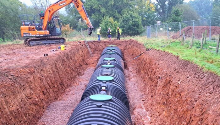 Strategic Drainage Review and New Commercial GRAF STP for a Growing Care Home in Somerset